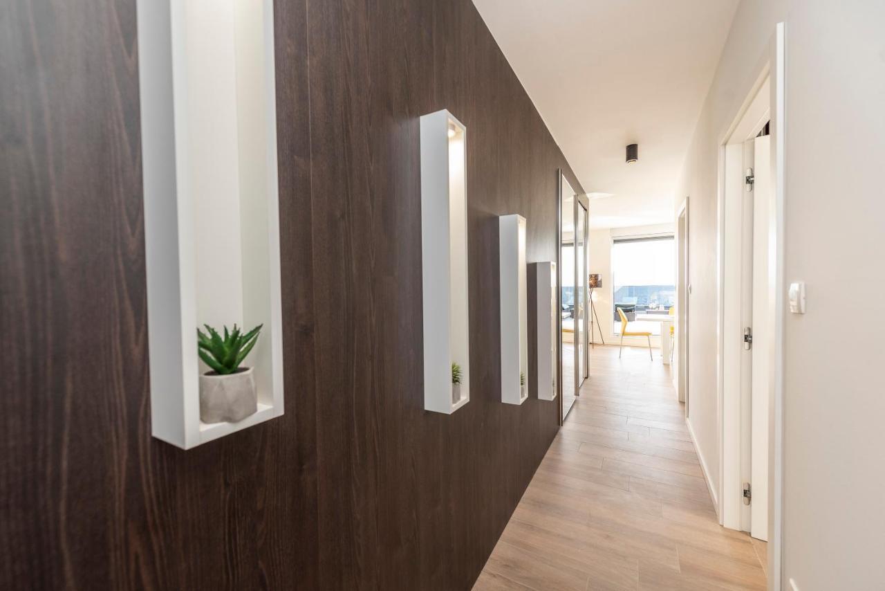 Mediteran Luxury Penthouse With Jacuzzi Мандре Экстерьер фото